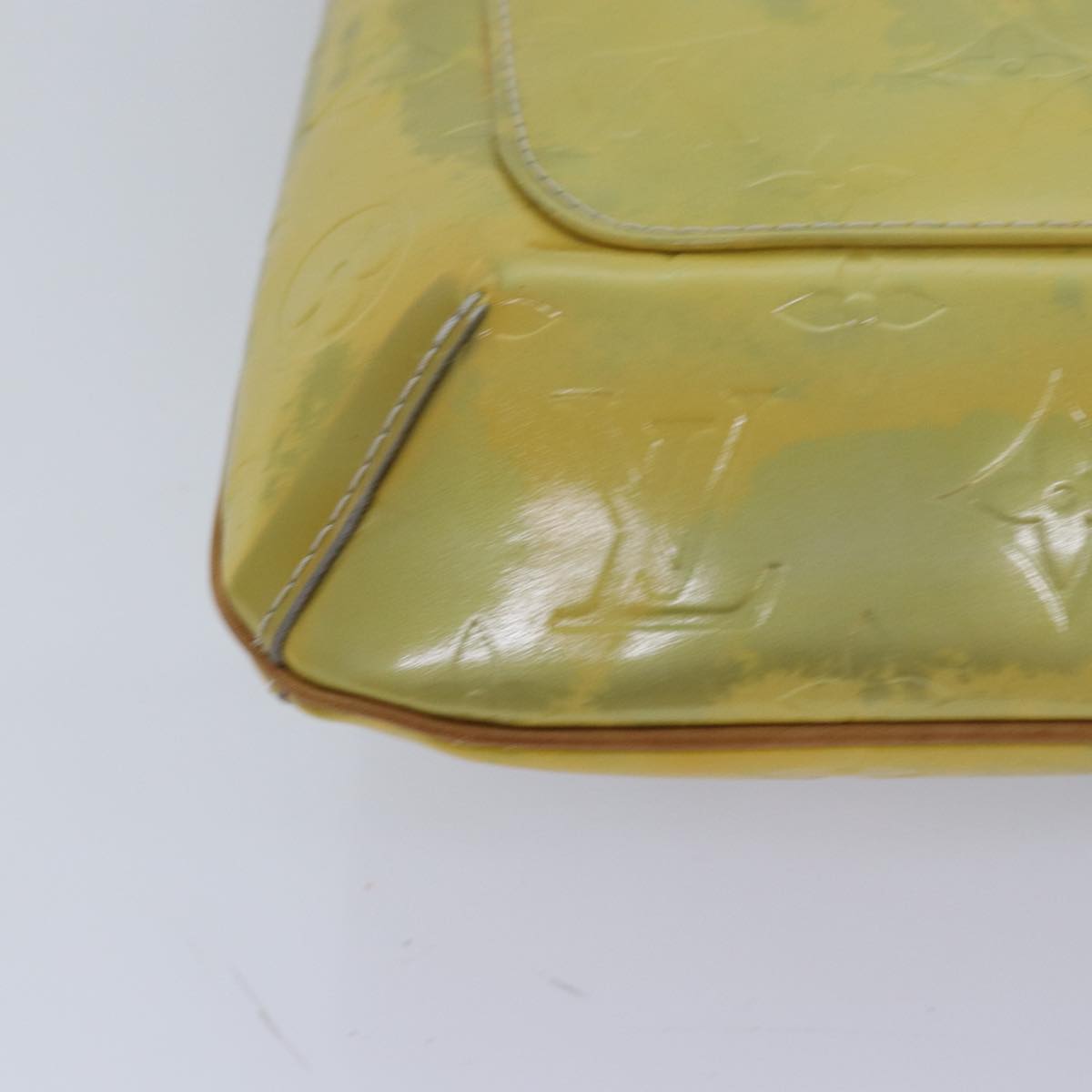 Louis Vuitton Thompson Street Yellow Patent Leather Shoulder Bag