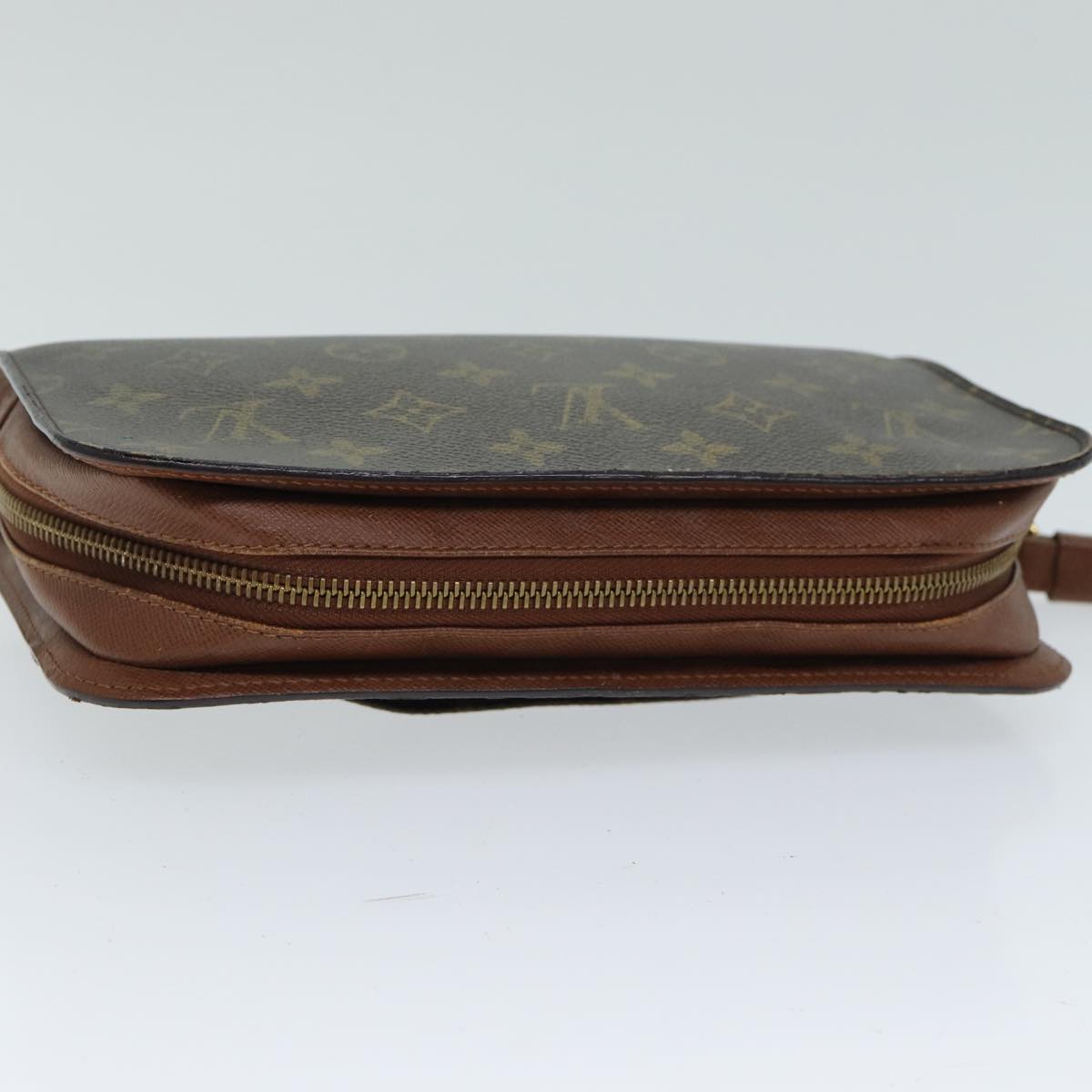 Louis Vuitton Orsay Brown Canvas Clutch Bag