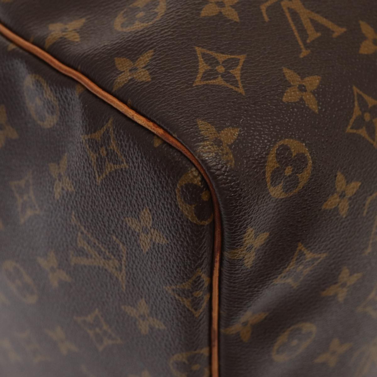 Louis Vuitton Keepall 60 Brown Canvas Travel Bag