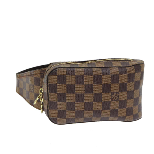 Louis Vuitton Geronimos Brown Canvas Clutch Bag