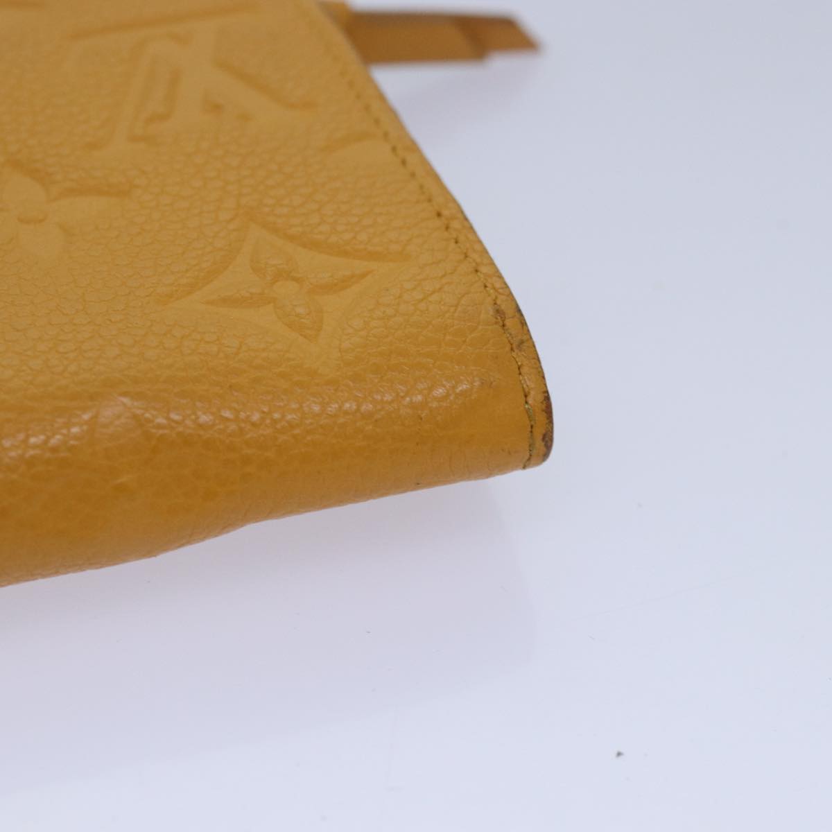 Louis Vuitton Portefeuille Yellow Leather Wallet Accessories