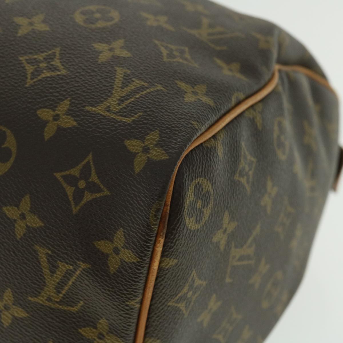 Louis Vuitton Keepall 45 Brown Canvas Travel Bag