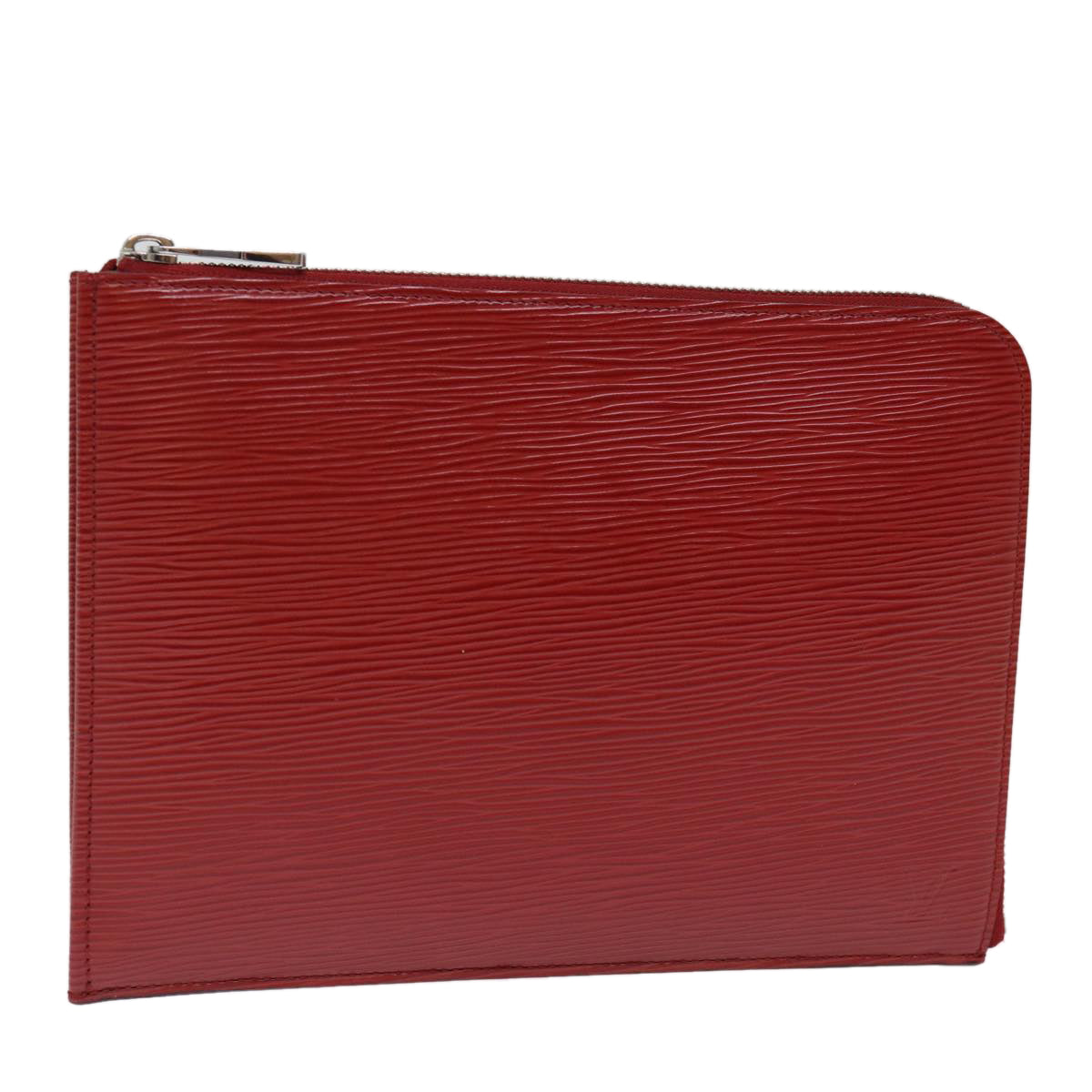 Louis Vuitton Jules Red Leather Clutch Bag