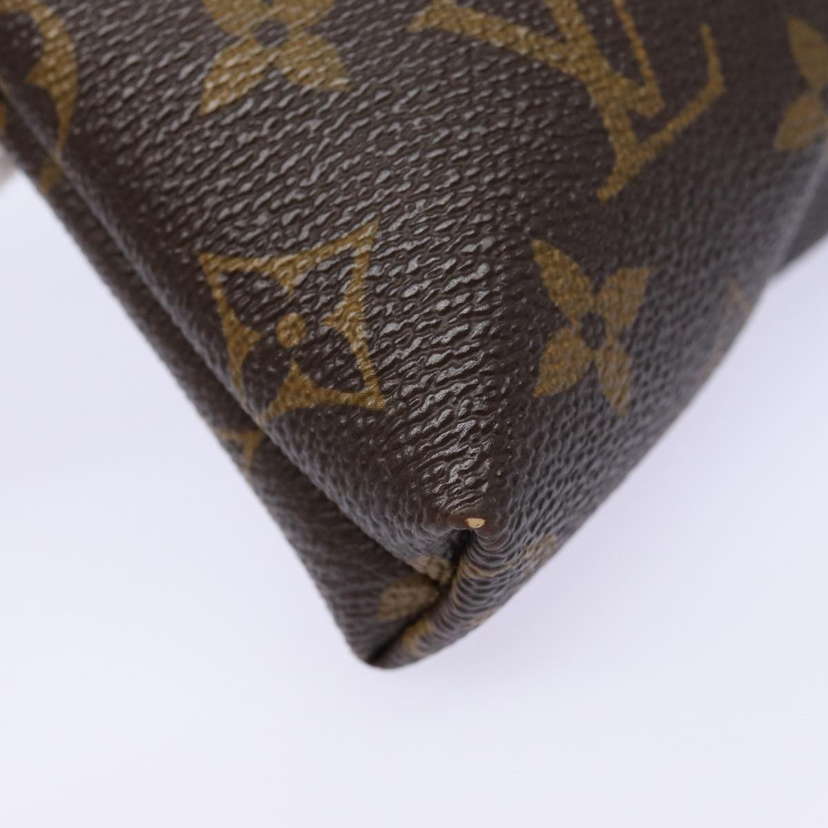 Louis Vuitton Delightful Brown Canvas Clutch Bag