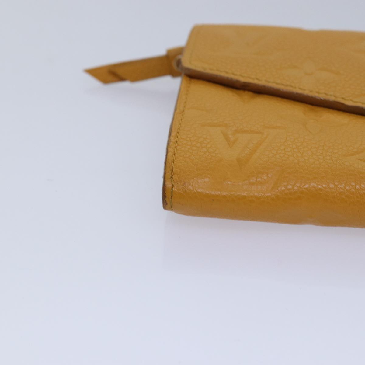 Louis Vuitton Portefeuille Yellow Leather Wallet Accessories