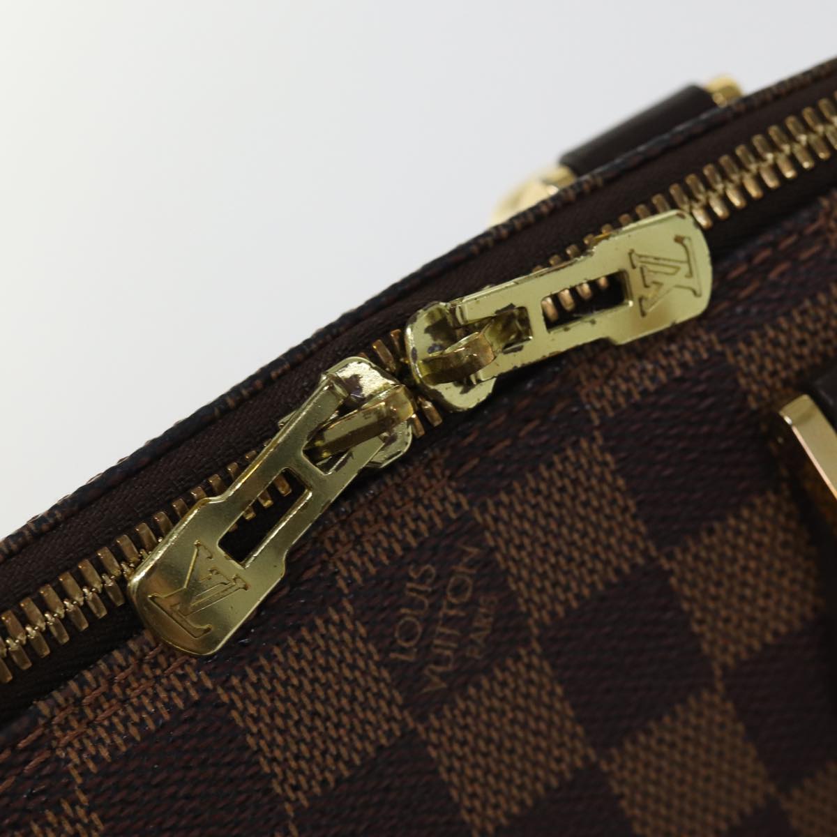 Louis Vuitton Alma Brown Canvas Hand Bag