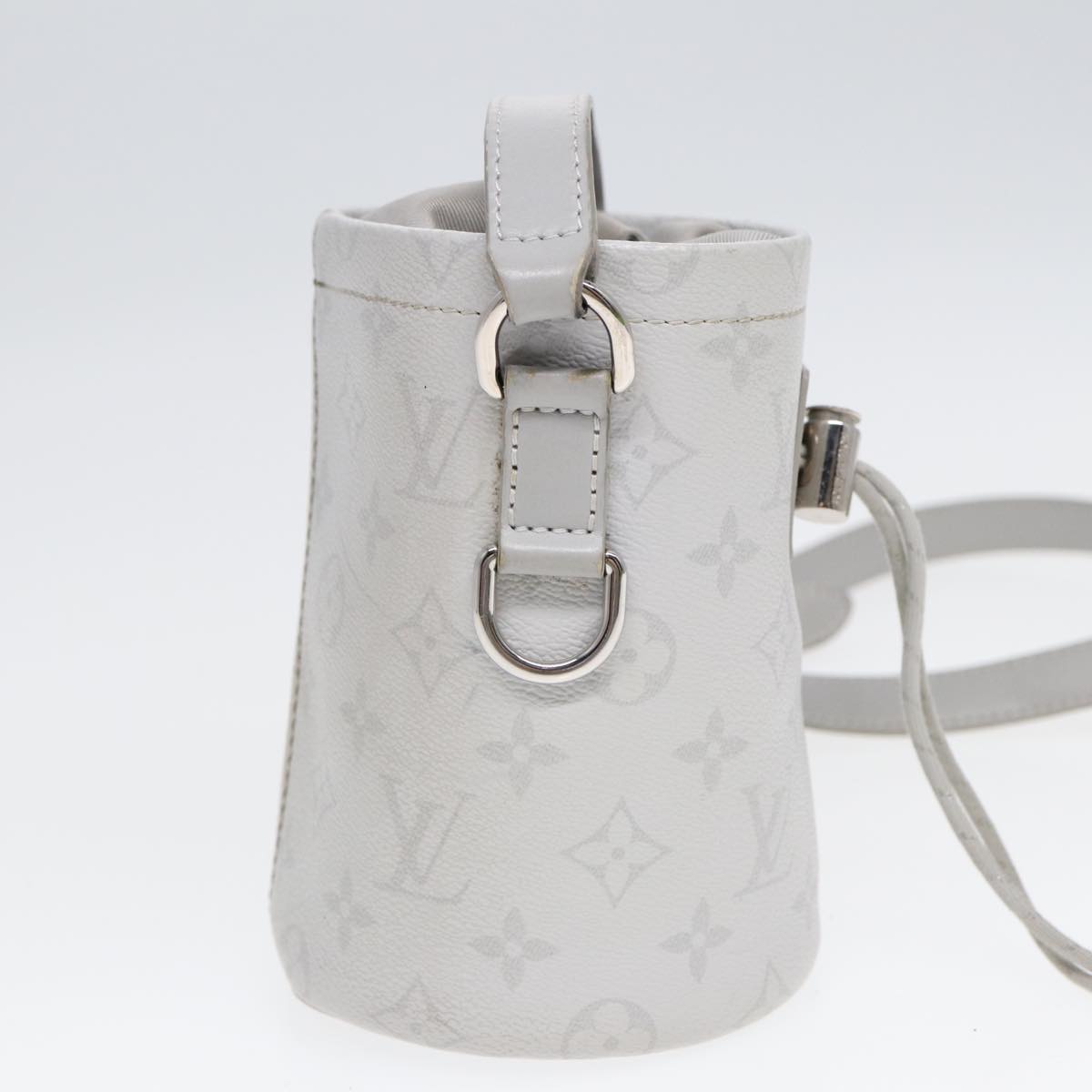 Louis Vuitton Chalk Nano White Leather Shoulder Bag