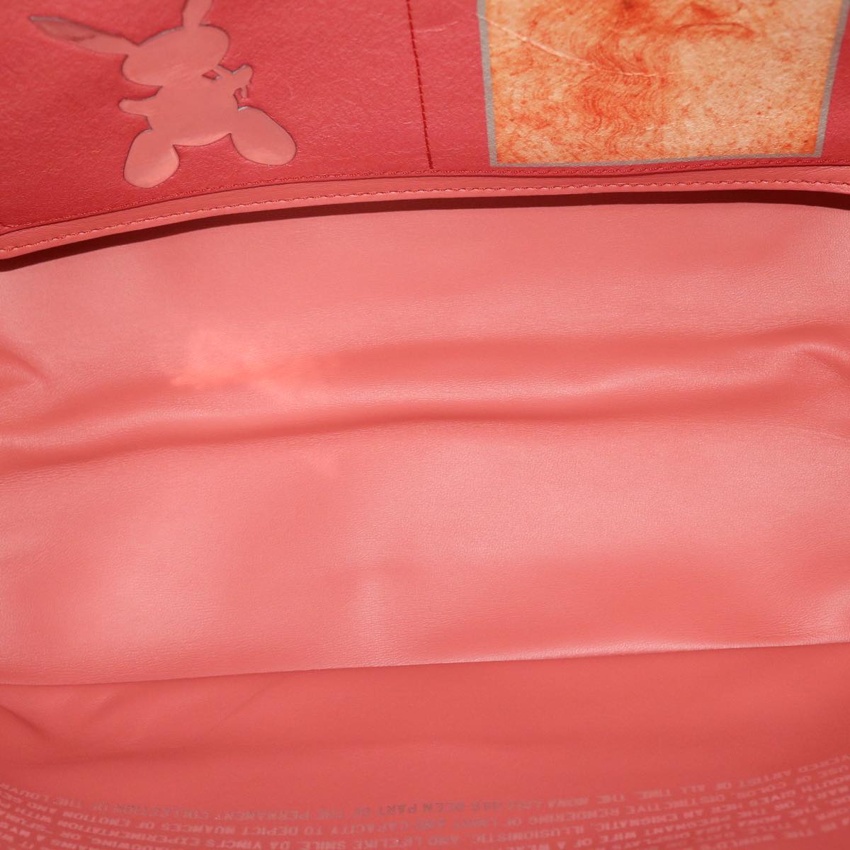 Louis Vuitton Neverfull Pink Leather Tote Bag