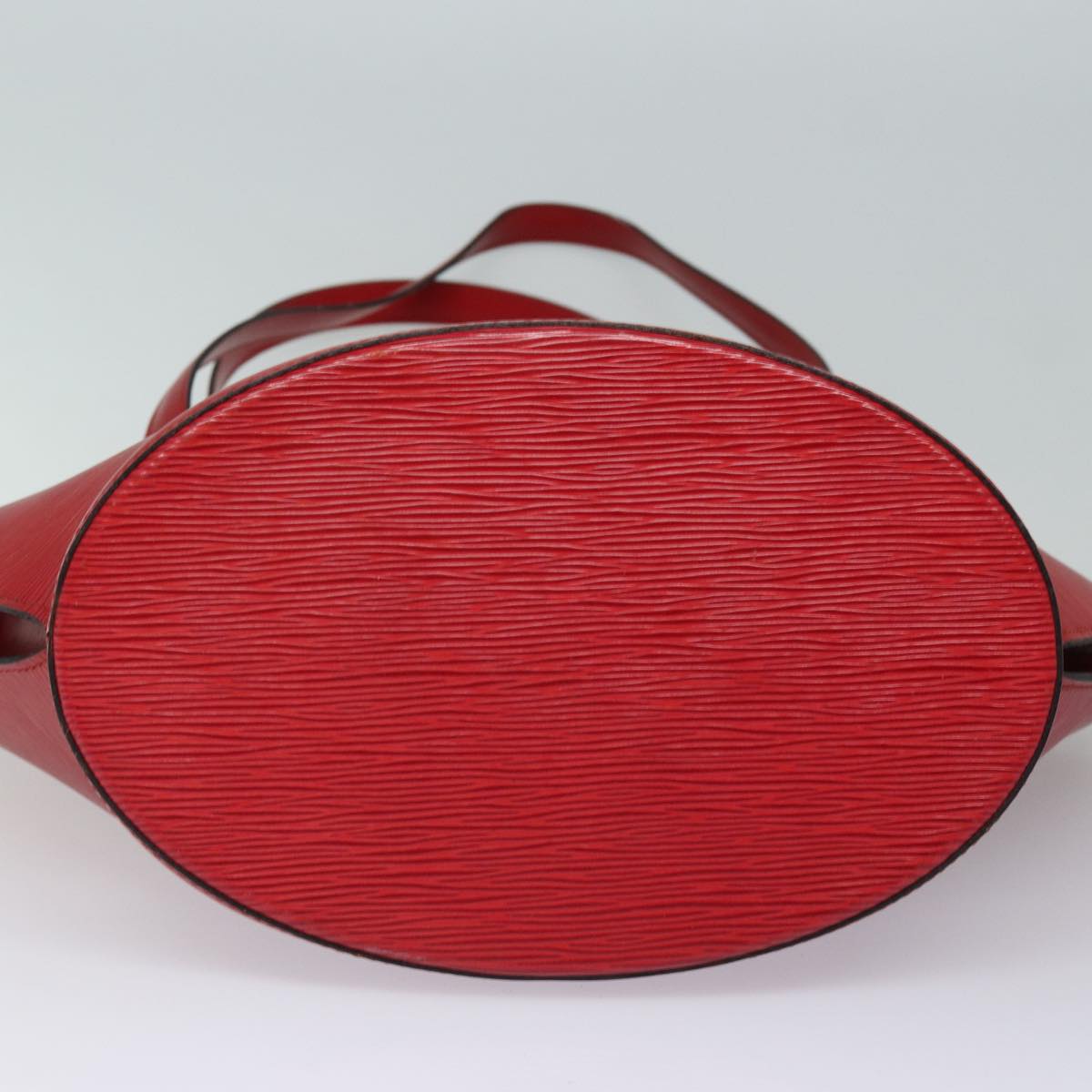 Louis Vuitton Saint Jacques Red Leather Shoulder Bag