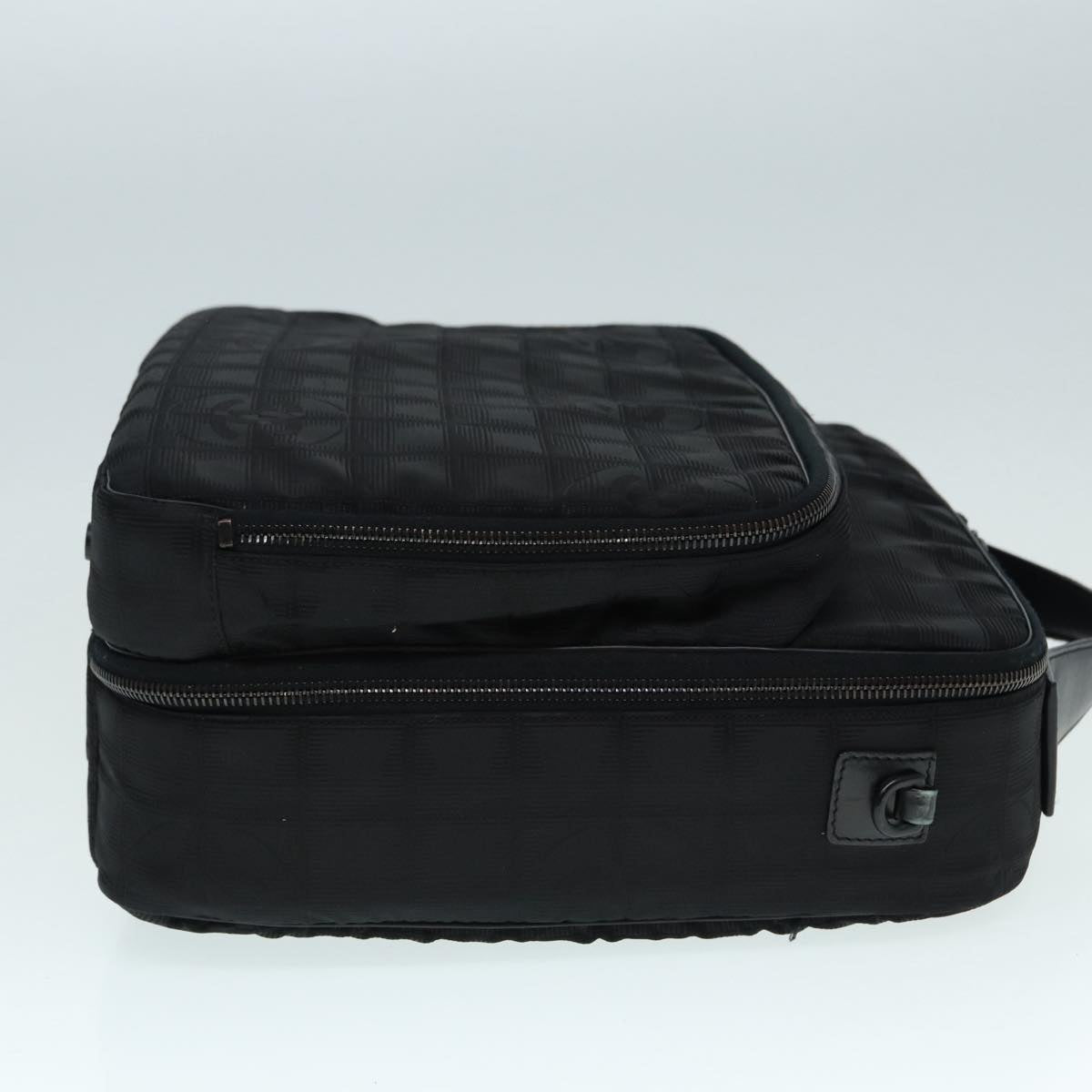 Chanel Travel line Black Synthetic Travel Bag