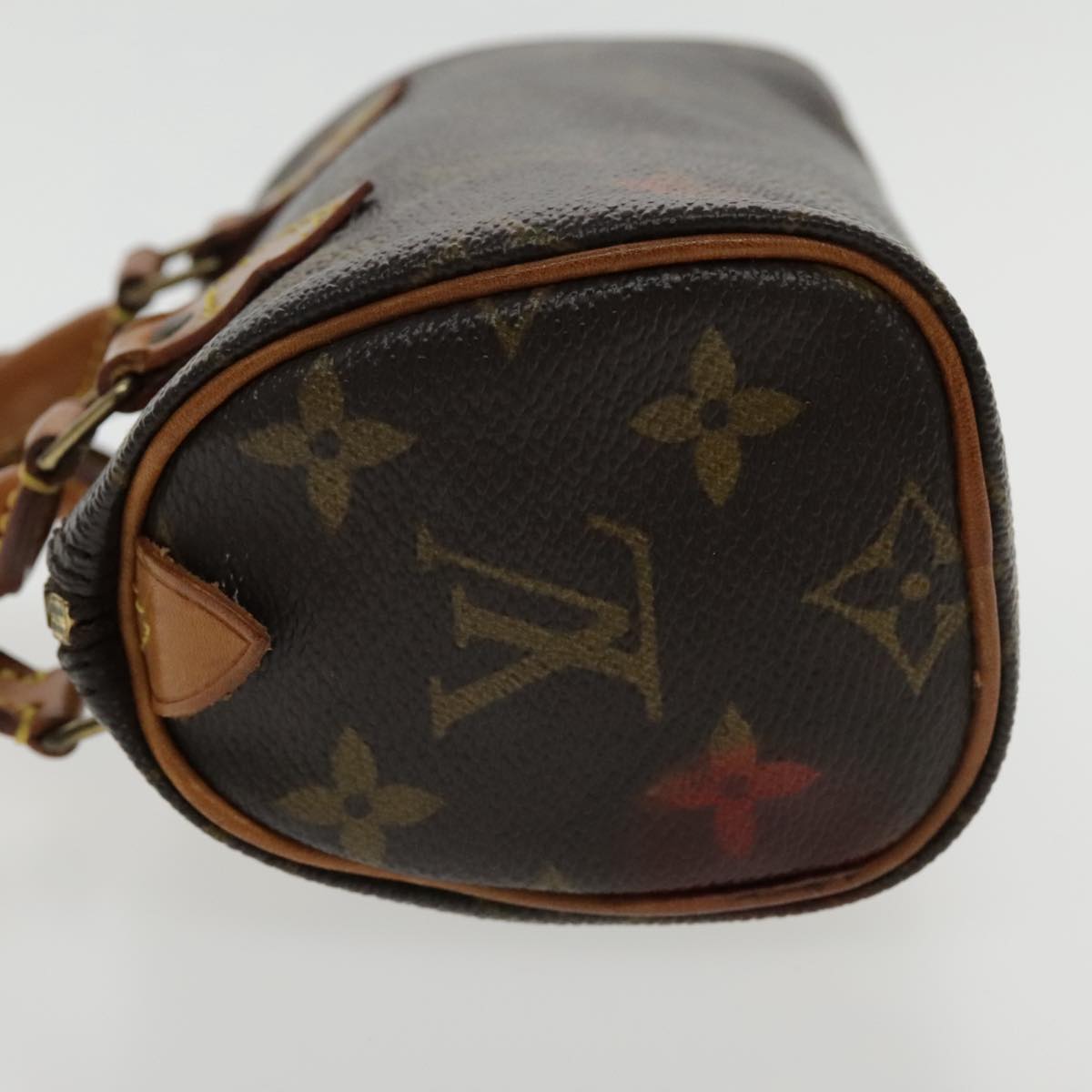 Louis Vuitton Mini speedy Brown Canvas Hand Bag