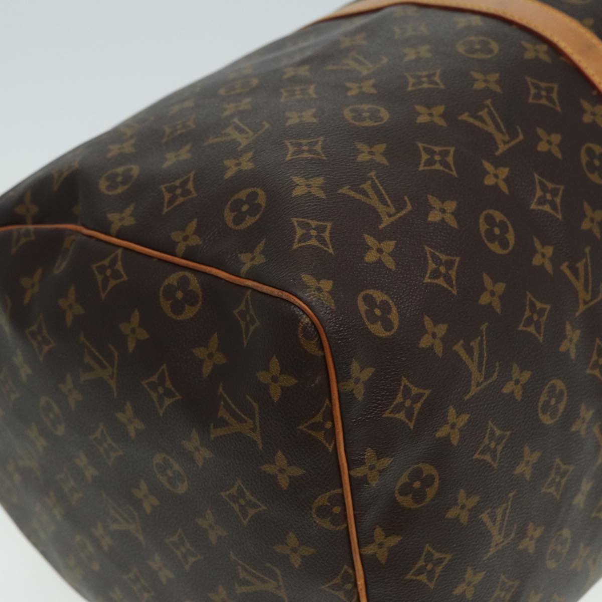 Louis Vuitton Keepall 60 Brown Canvas Travel Bag