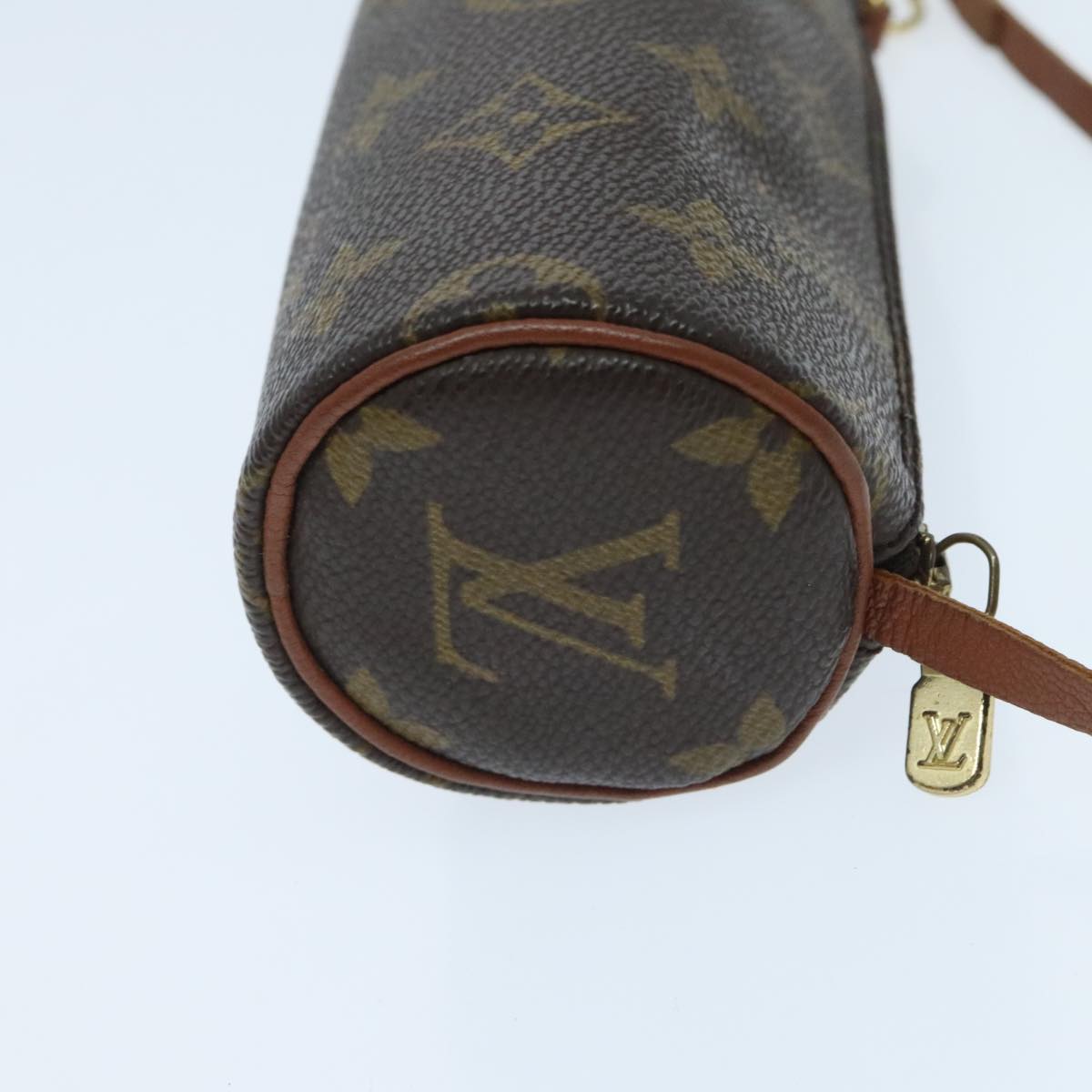 Louis Vuitton Mini baby papillon Blue Canvas Clutch Bag