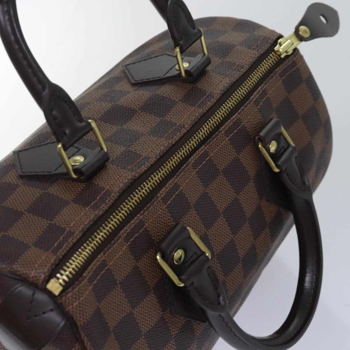 Louis Vuitton Speedy 25 Brown Canvas Hand Bag