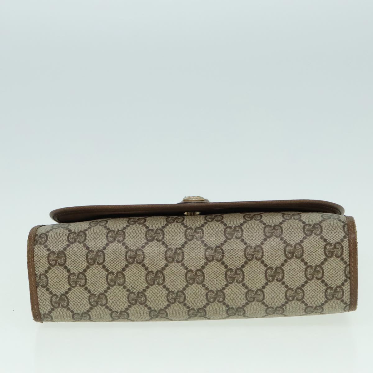 Gucci Beige Canvas Clutch Bag