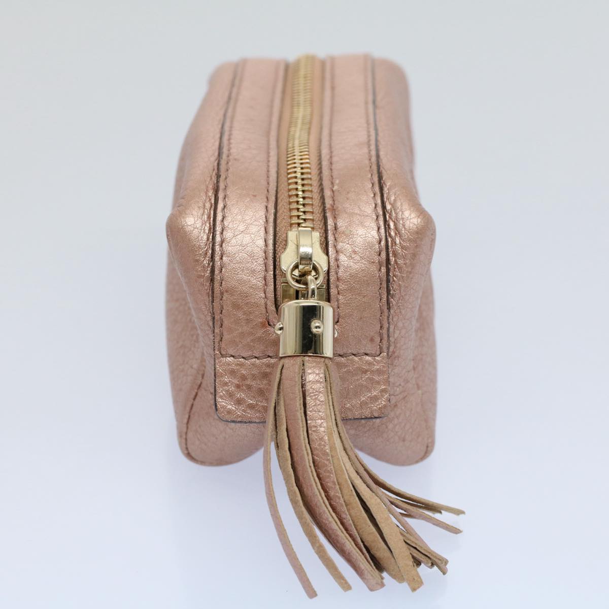 Gucci Soho Pink Leather Clutch Bag