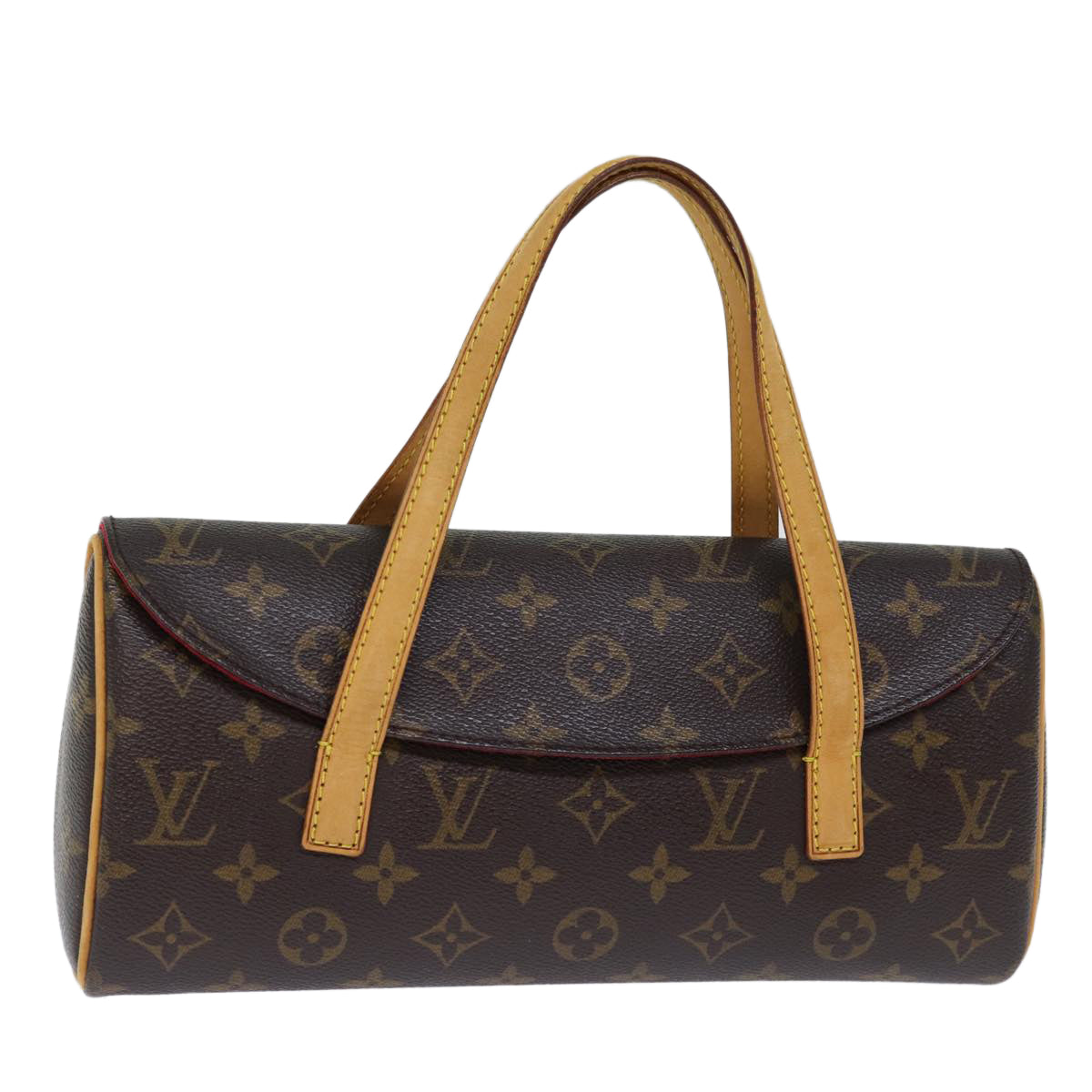 Louis Vuitton Sonatine Brown Canvas Hand Bag