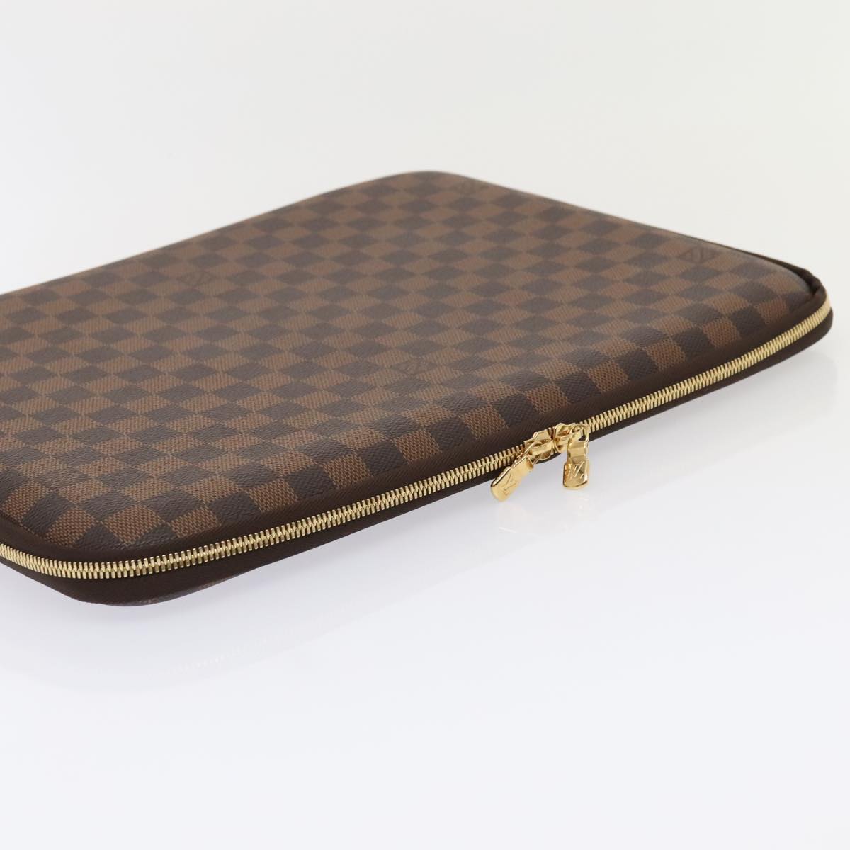 Louis Vuitton Computer sleeve Brown Canvas Wallet Accessories