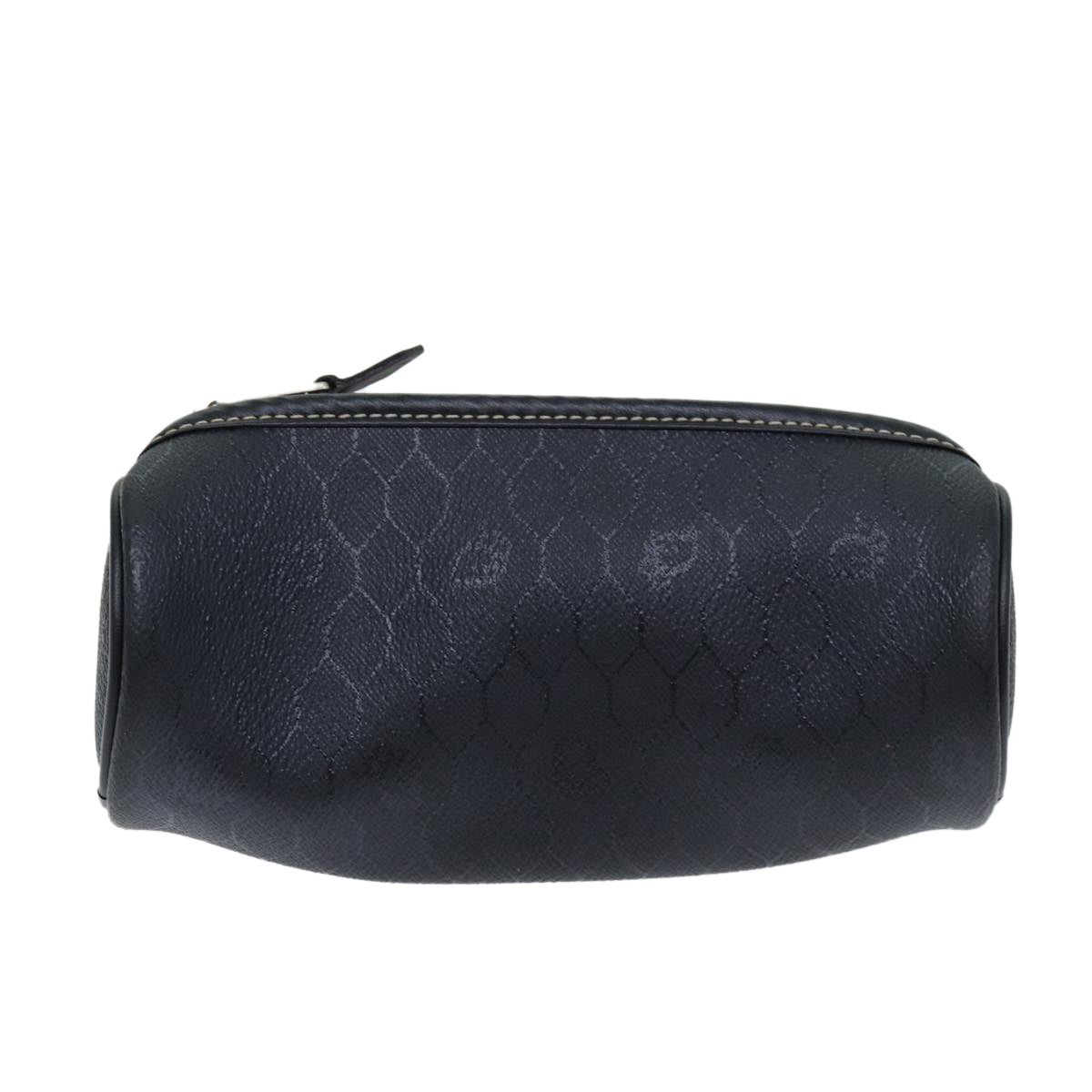 Dior Honeycomb Black Canvas Clutch Bag