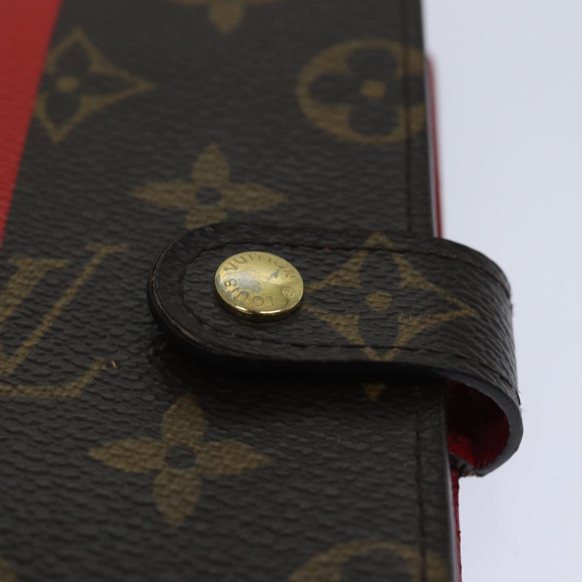 Louis Vuitton Agenda PM Brown Canvas Wallet Accessories