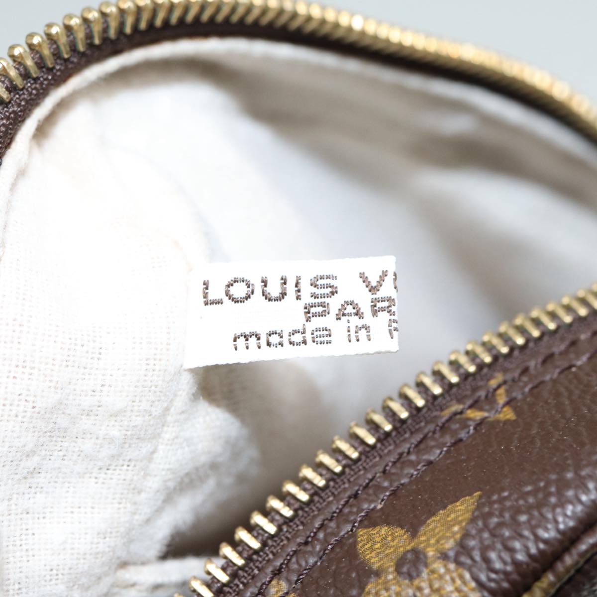 Louis Vuitton Truth Toilette 23 Brown Canvas Clutch Bag