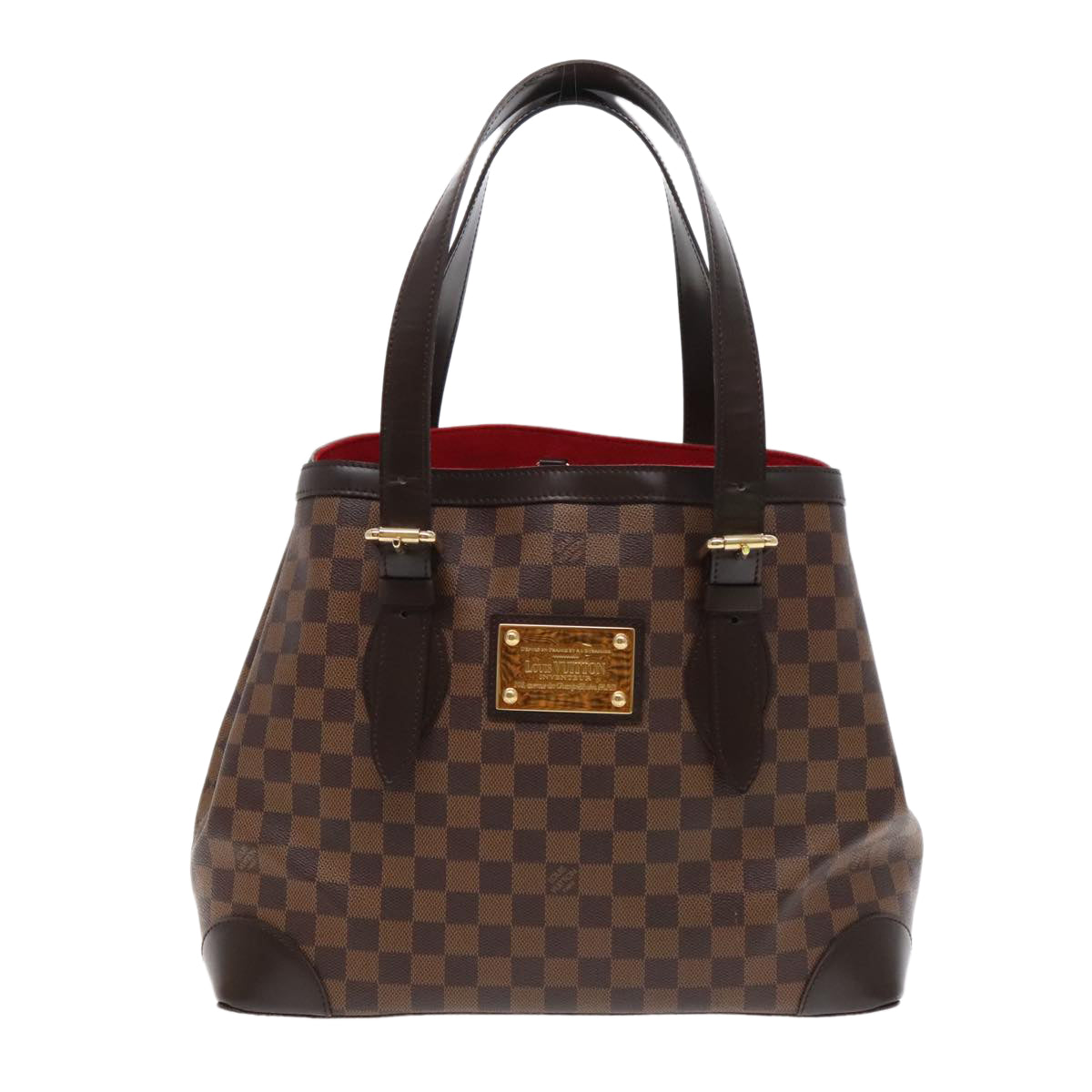 Louis Vuitton Hampstead Brown Canvas Tote Bag