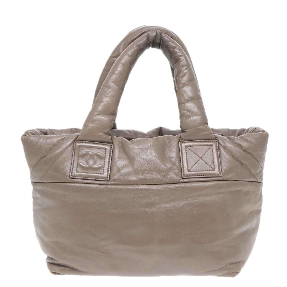 Chanel Coco Cocoon Brown Leather Tote Bag