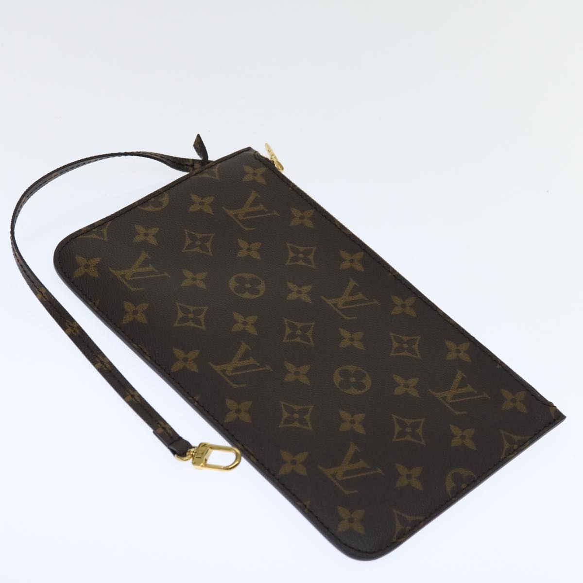 Louis Vuitton Neverfull MM Black Canvas Tote Bag