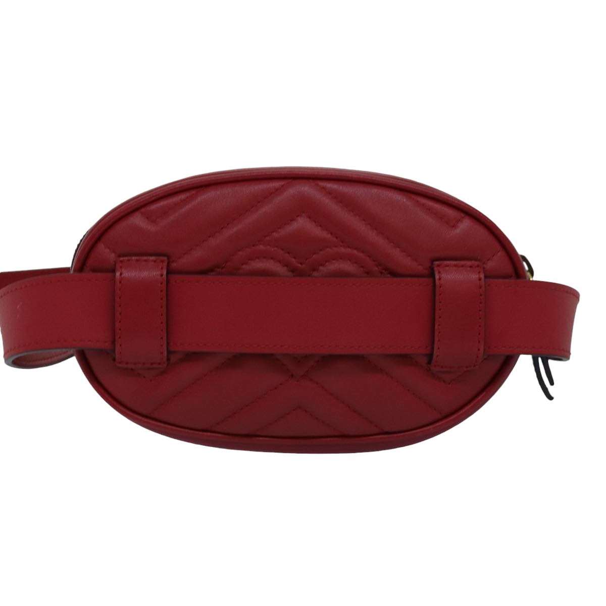 Gucci GG Marmont Burgundy Leather Shoulder Bag