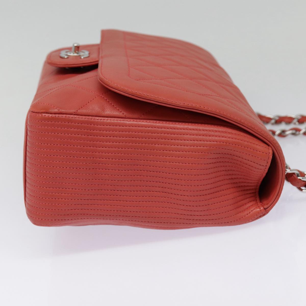 Chanel Timeless Red Leather Shoulder Bag