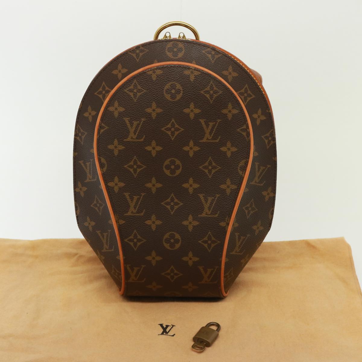 Louis Vuitton Ellipse Brown Canvas Backpack Bag