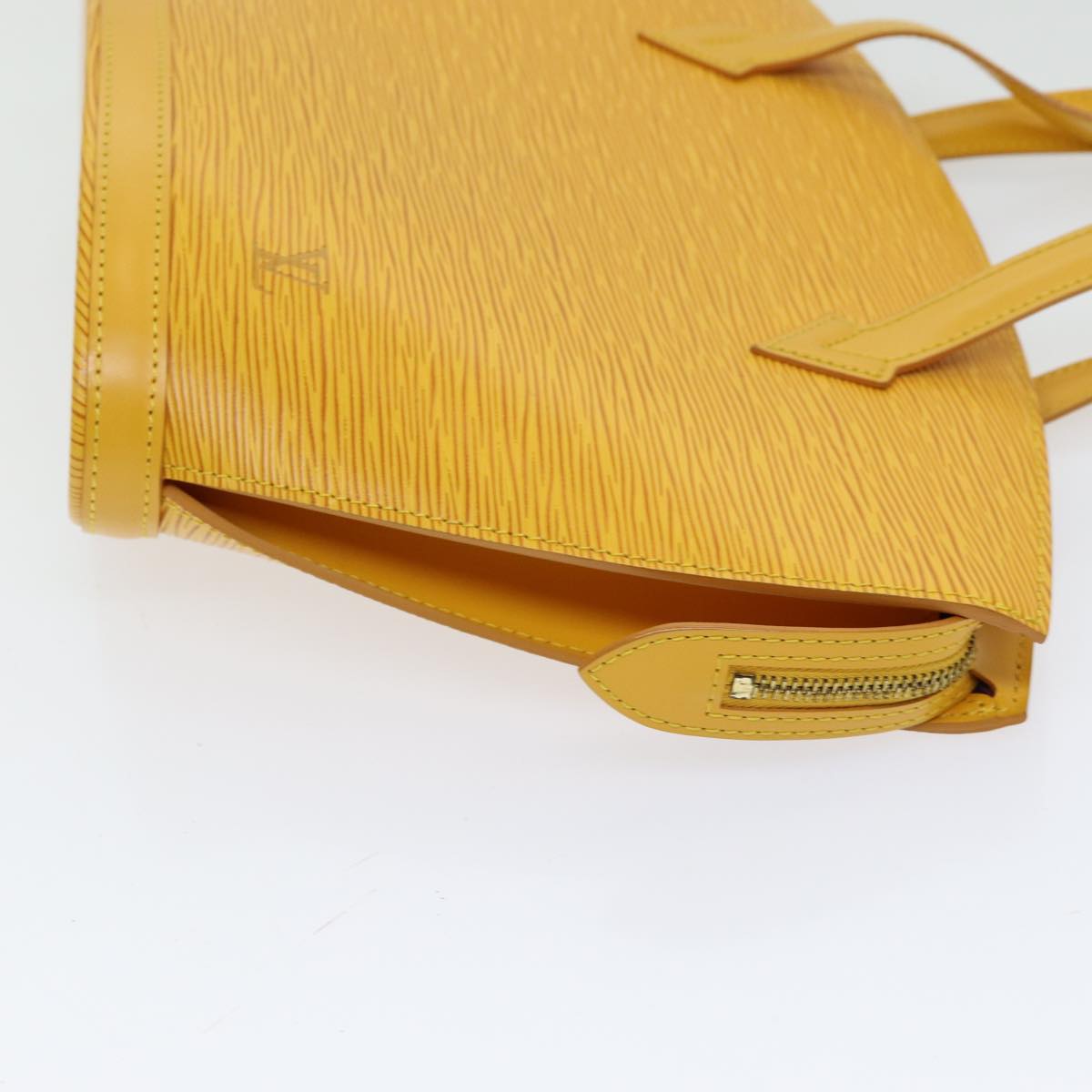 Louis Vuitton Saint Jacques Yellow Leather Hand Bag