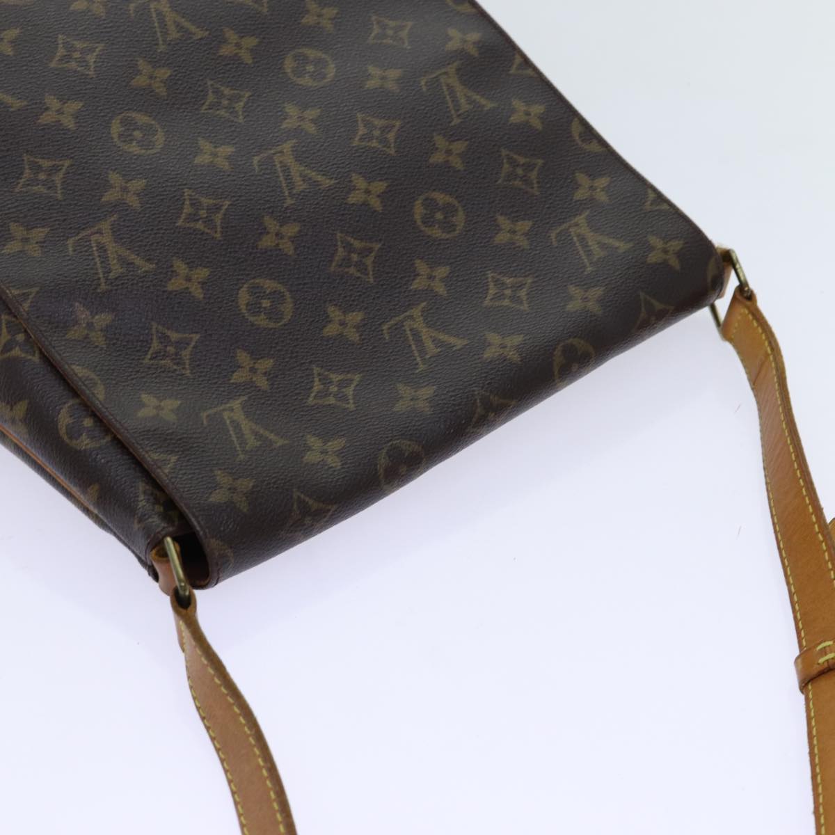 Louis Vuitton Musette Brown Canvas Shoulder Bag