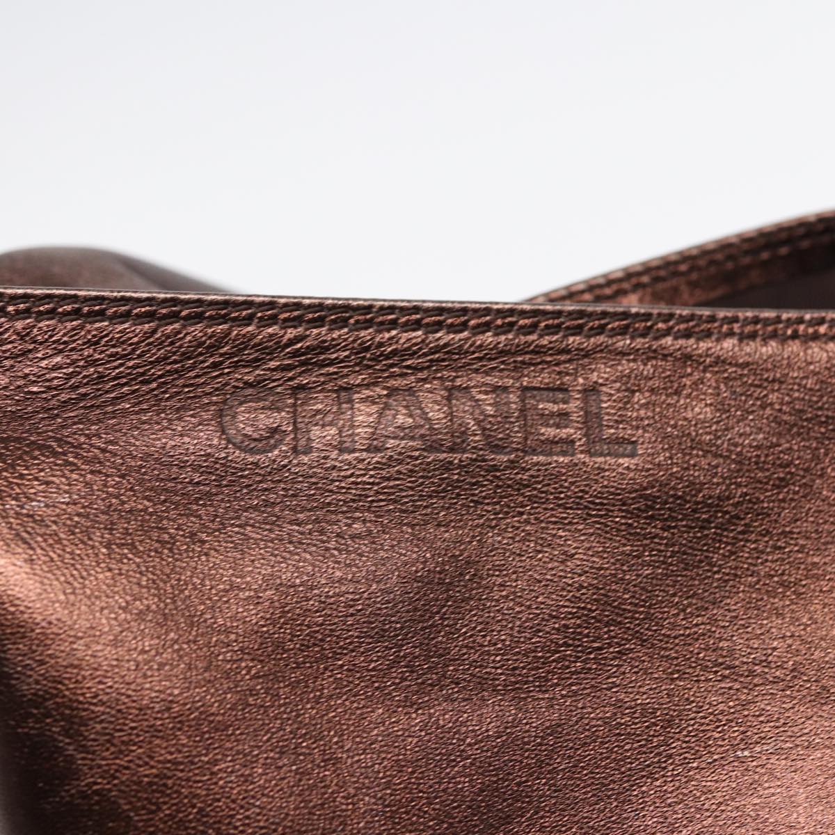 Chanel Brown Leather Shoulder Bag