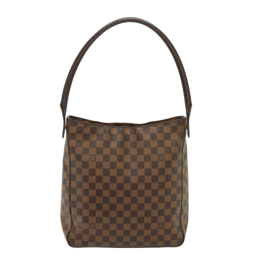 Louis Vuitton Looping Brown Canvas Shoulder Bag