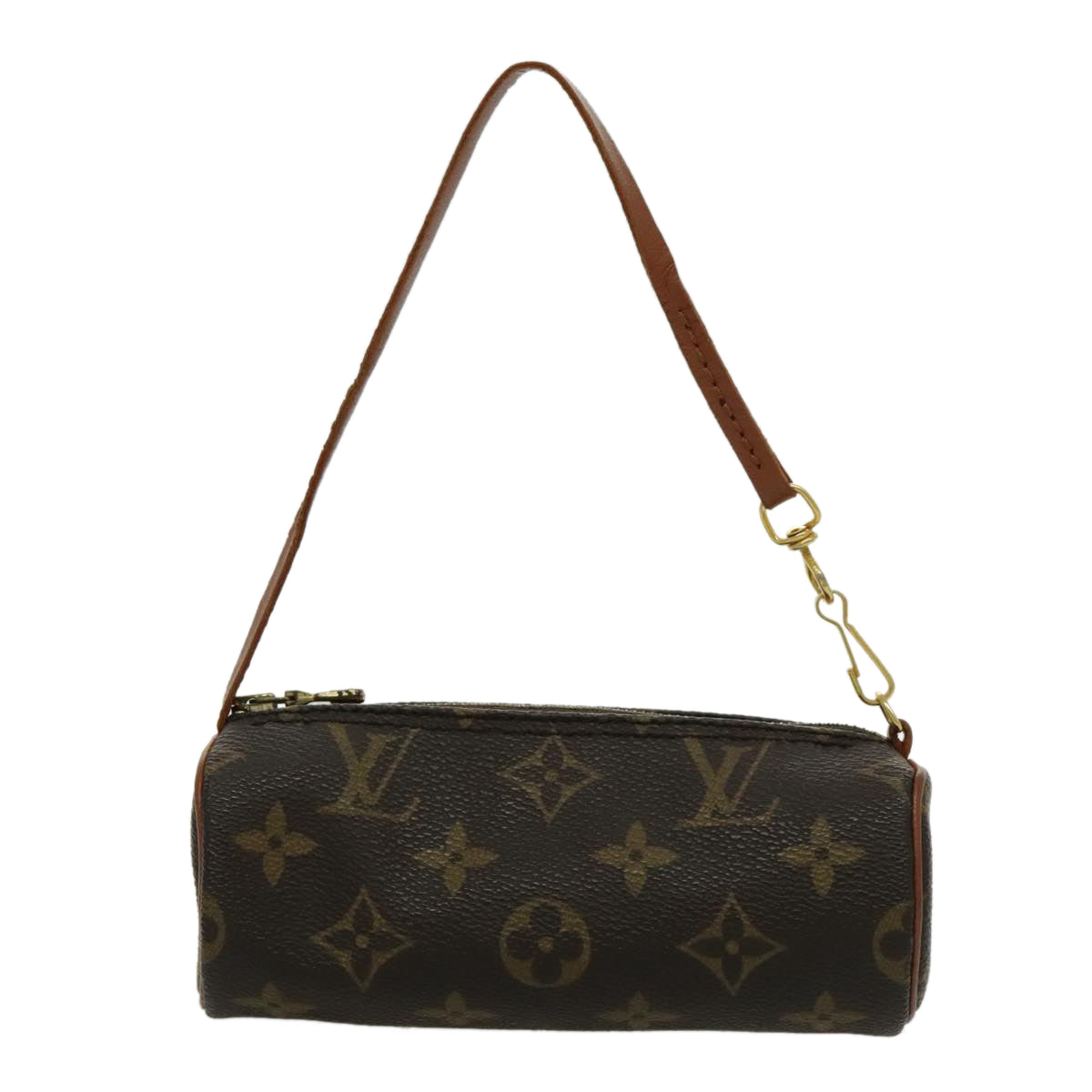 Louis Vuitton Mini baby papillon Brown Canvas Clutch Bag