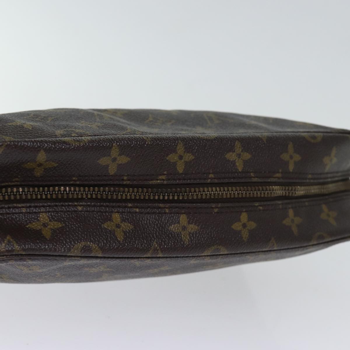 Louis Vuitton Trousse de Toilette Brown Canvas Clutch Bag