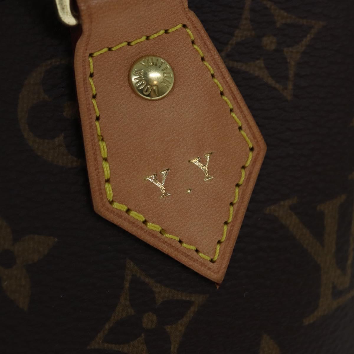 Louis Vuitton Alma Brown Canvas Hand Bag