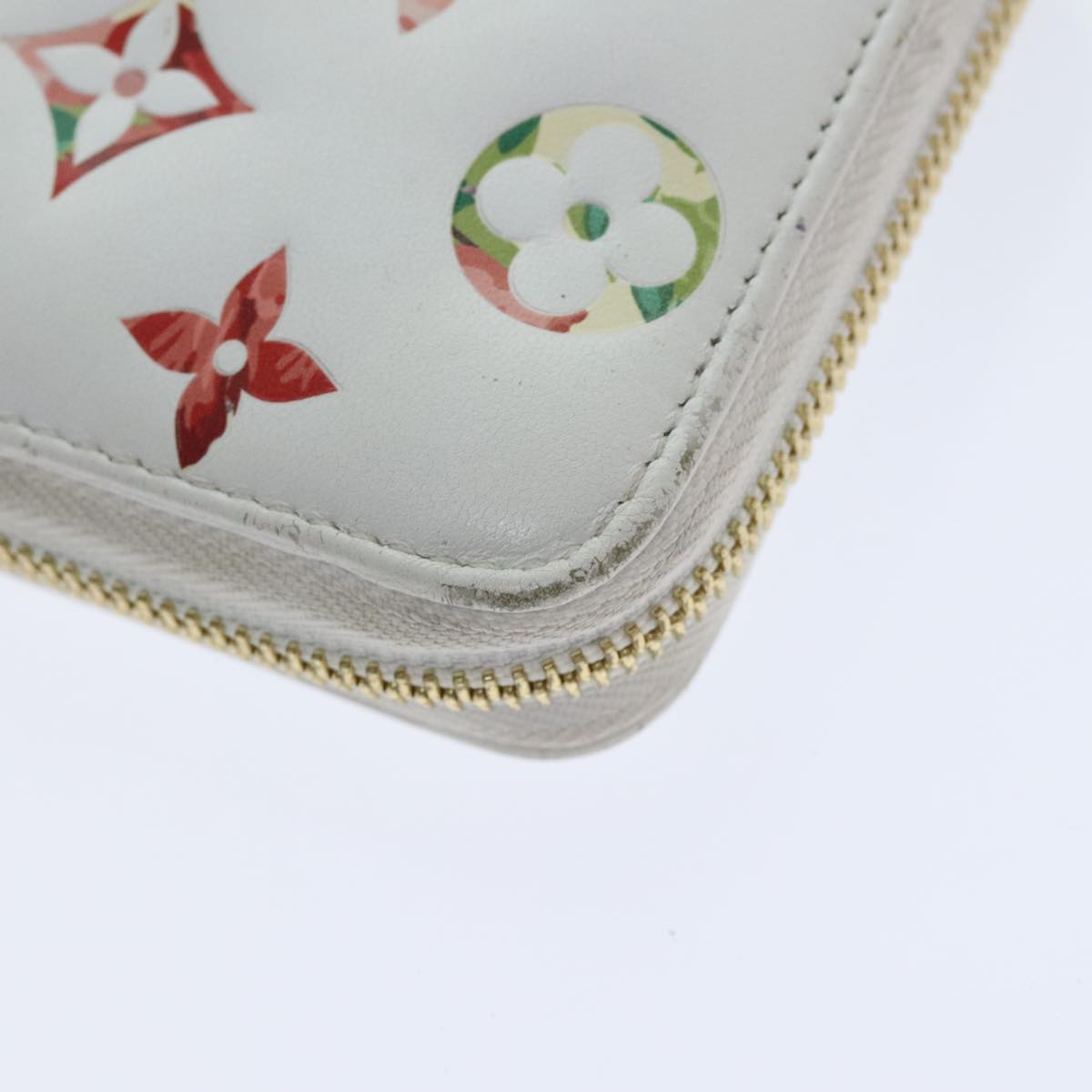 Louis Vuitton Zippy wallet White Leather Wallet Accessories