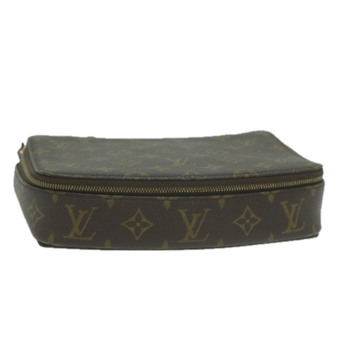 Louis Vuitton Monte Carlo Brown Canvas Clutch Bag