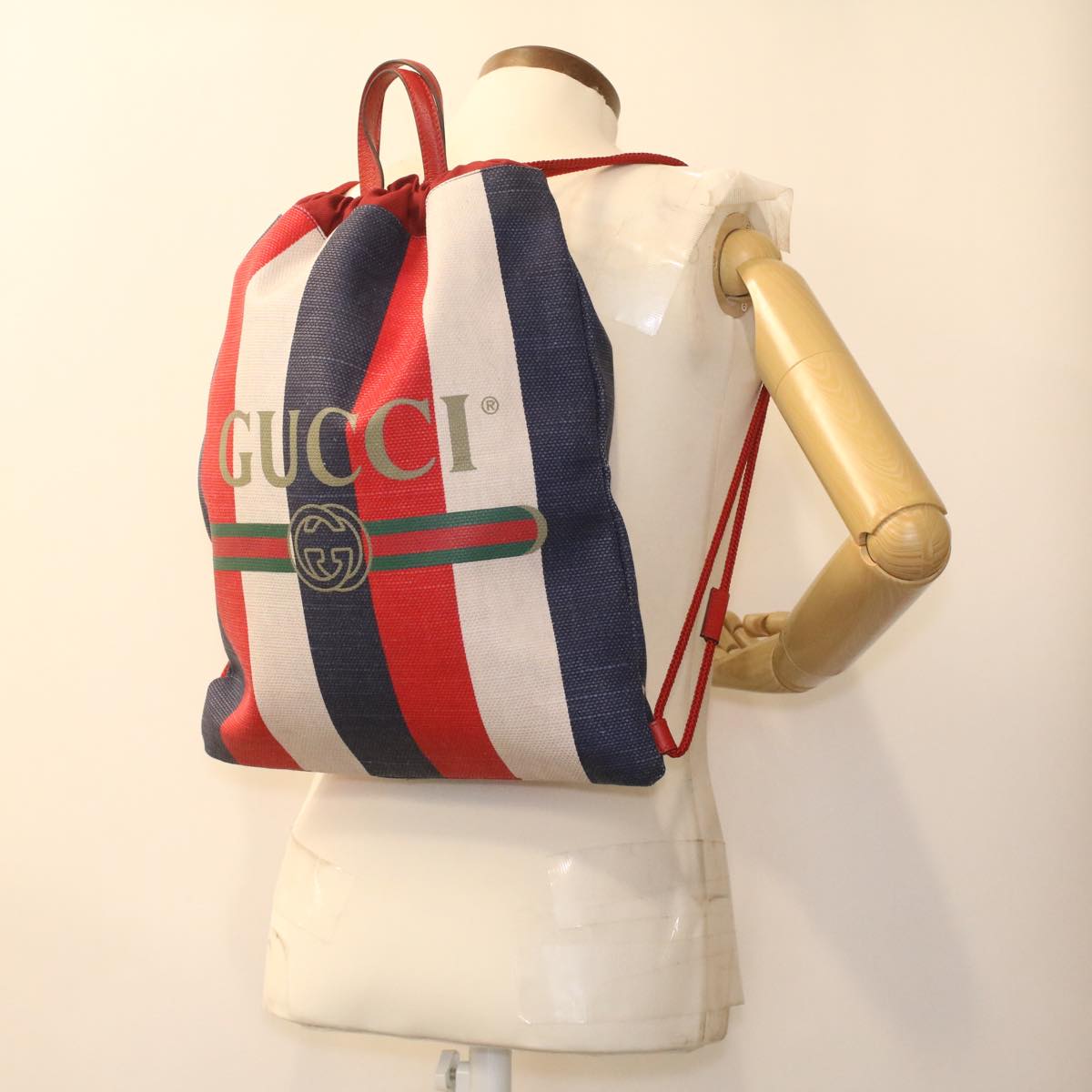 Gucci Ophidia Multicolour Canvas Backpack Bag