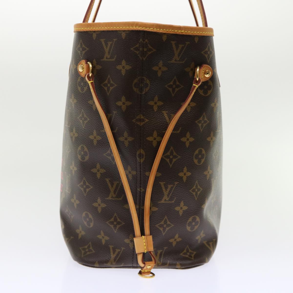 Louis Vuitton Neverfull MM Brown Canvas Tote Bag