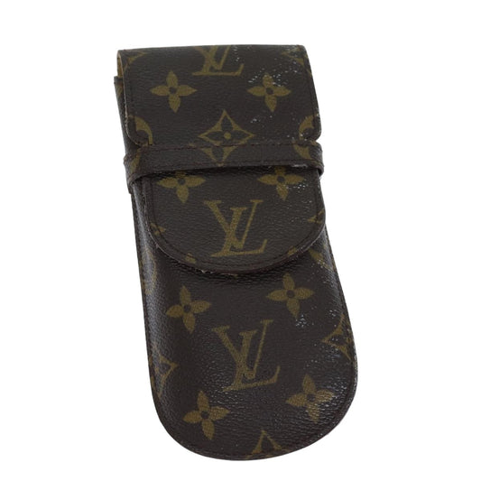 Louis Vuitton Etui à lunettes Brown Canvas Wallet Accessories