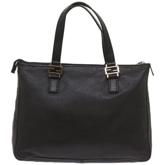 Fendi -- Black Leather Hand Bag