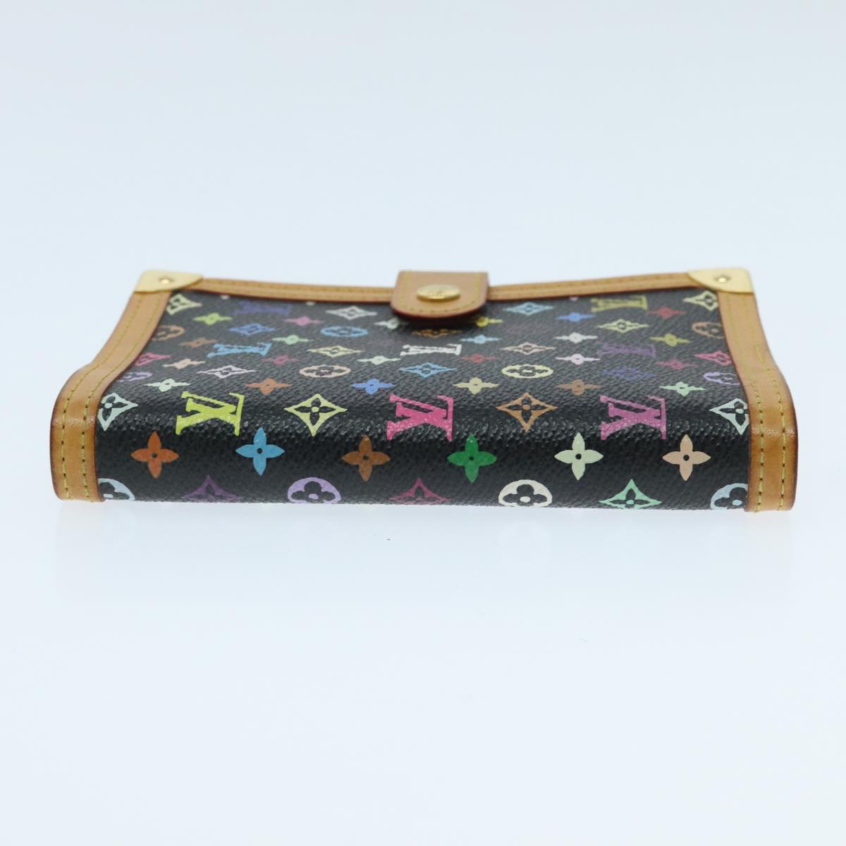 Louis Vuitton Agenda PM Black Canvas Wallet Accessories