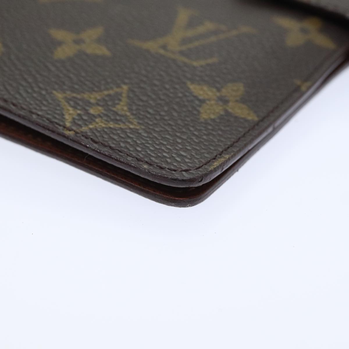 Louis Vuitton Agenda cover Brown Canvas Wallet Accessories