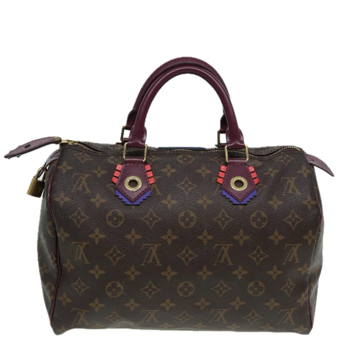 Louis Vuitton Speedy 30 Brown Canvas Hand Bag