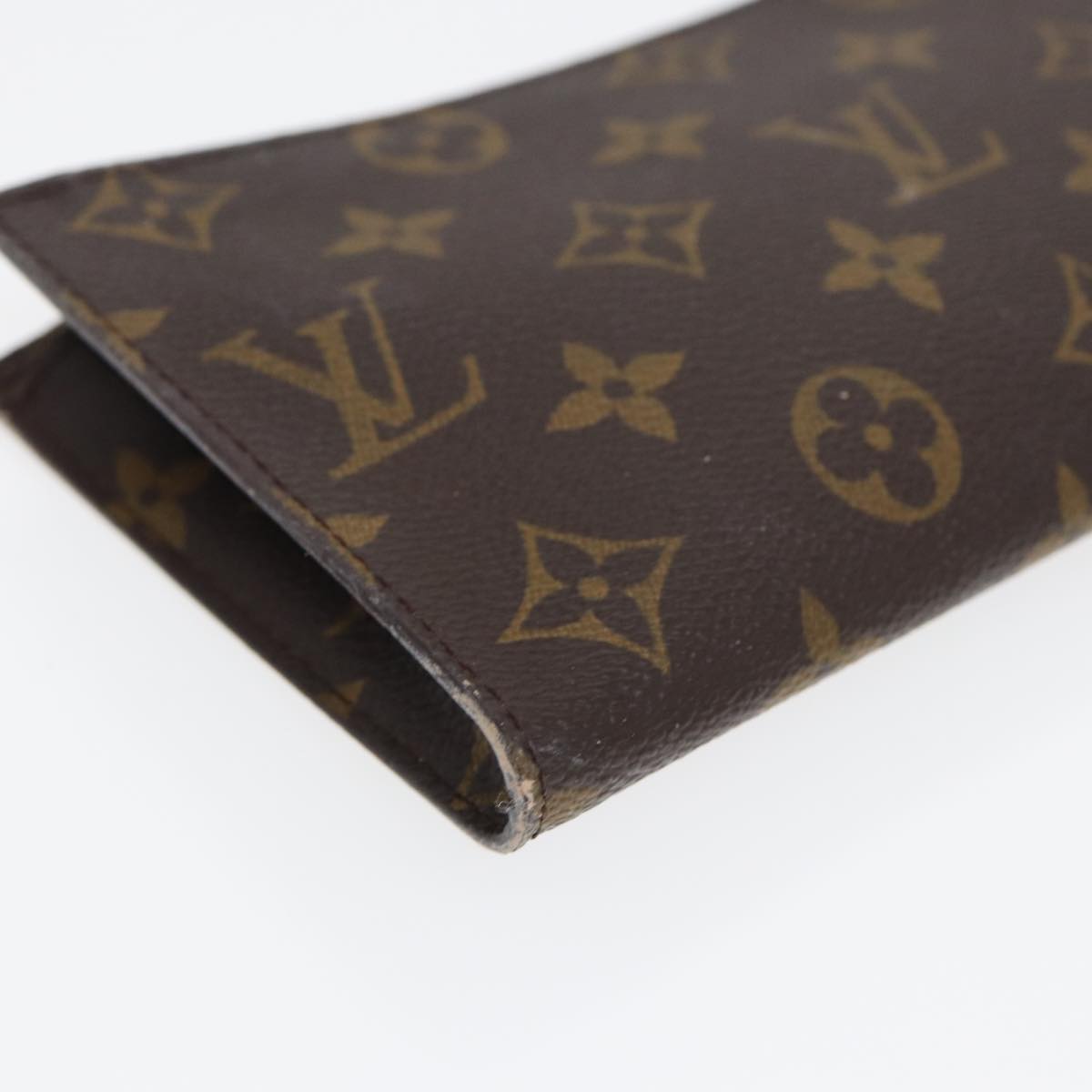 Louis Vuitton Pochette Brown Canvas Clutch Bag