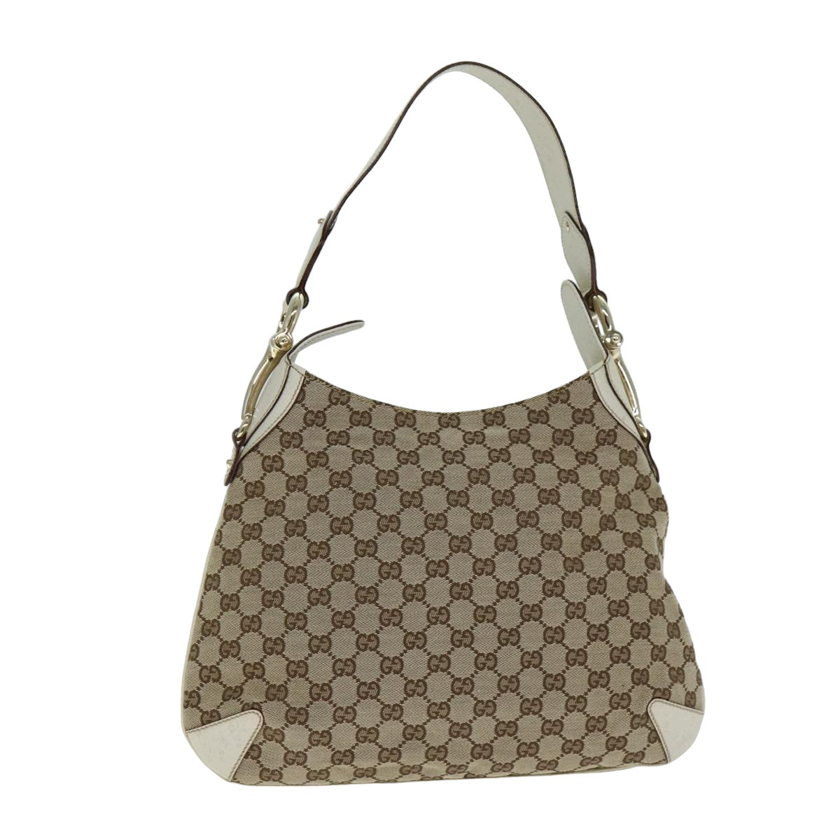 Gucci GG canvas Beige Canvas Shoulder Bag