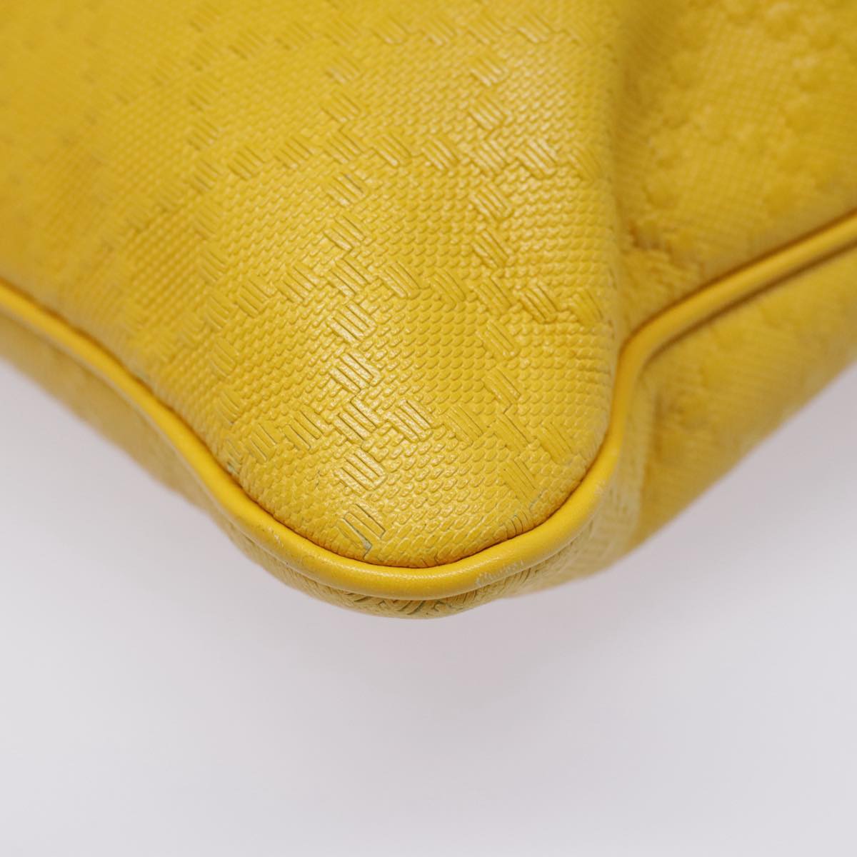 Gucci Diamantissima Yellow Leather Shoulder Bag